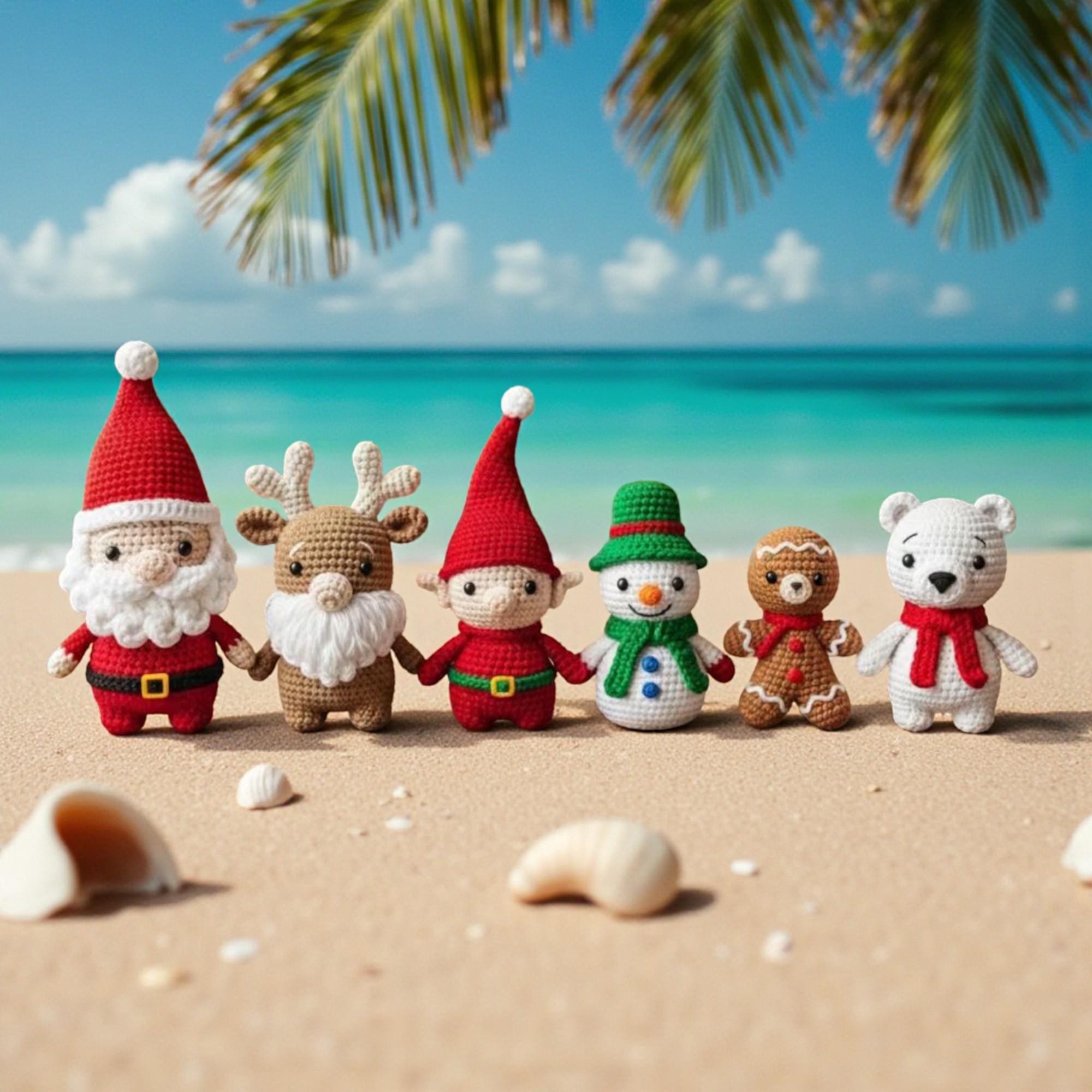 Creaciones de Crochet Navideñas